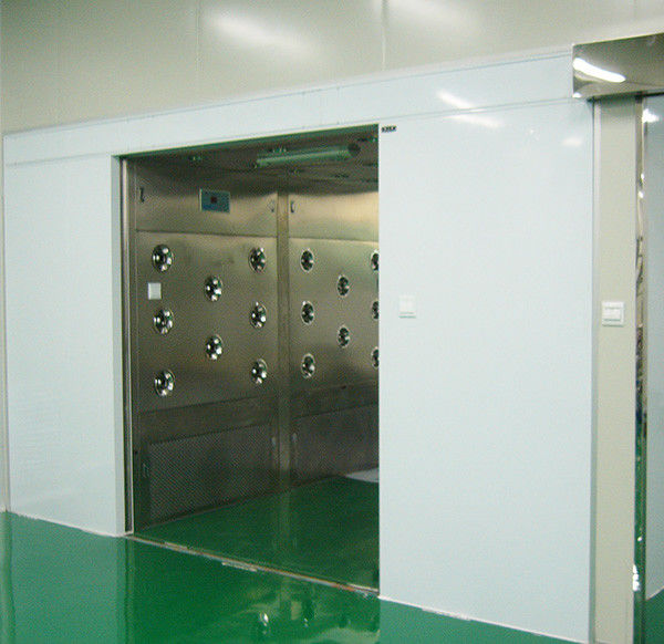 Тоннель системы ливня воздуха чистой комнаты индустрии с раздвижными дверями ширины 1800 автоматическими 1