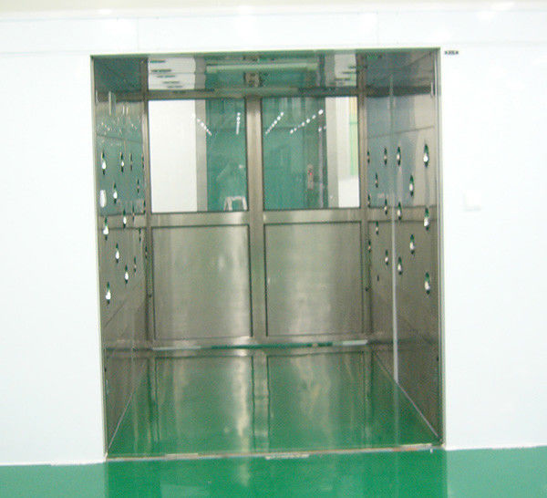 Тоннель системы ливня воздуха чистой комнаты индустрии с раздвижными дверями ширины 1800 автоматическими 0